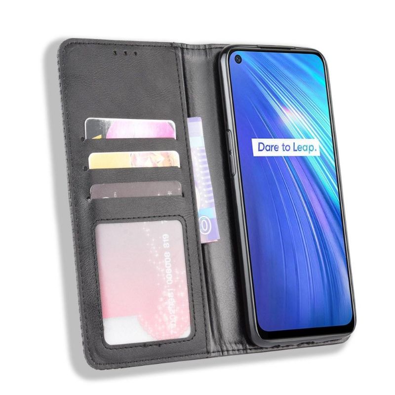 Kožené Pouzdro Na Realme 6 Kožený Styl Cirénius