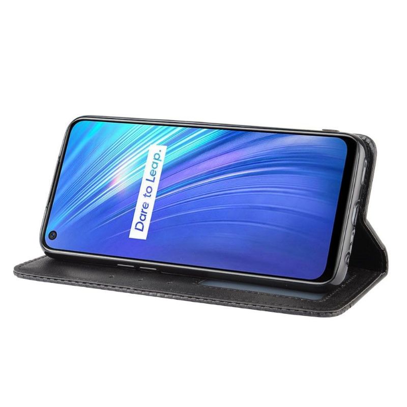 Kožené Pouzdro Na Realme 6 Kožený Styl Cirénius