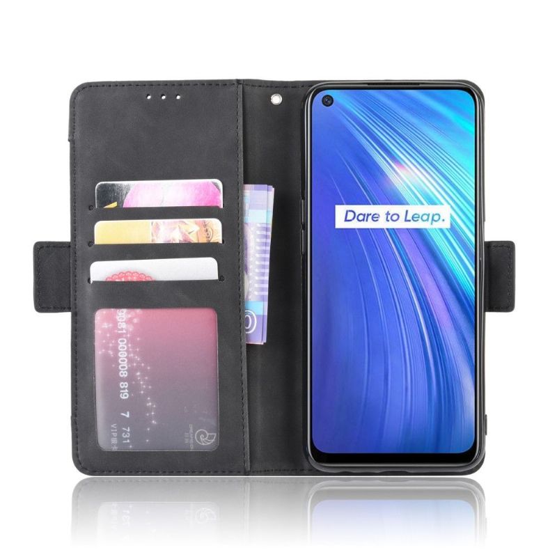 Kožené Pouzdro Na Realme 6 Premium S Držitelem Karty