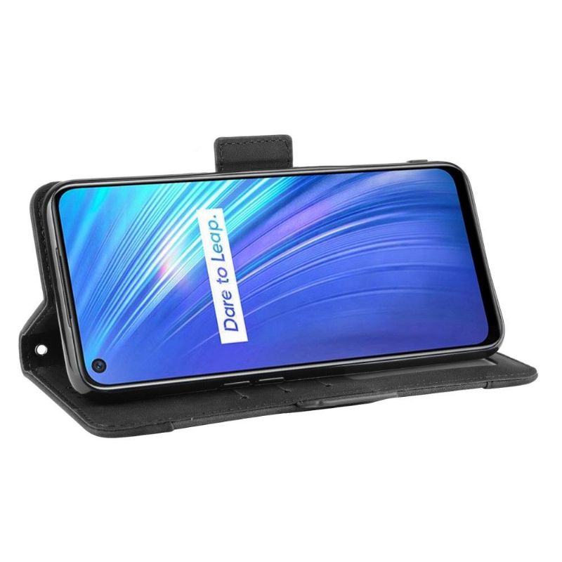 Kožené Pouzdro Na Realme 6 Premium S Držitelem Karty
