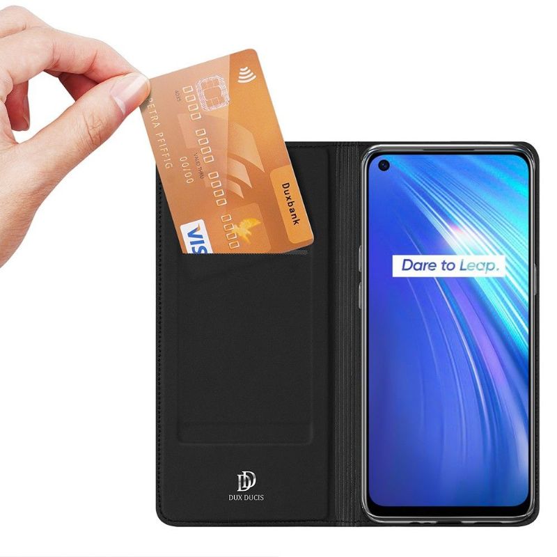 Pouzdra Na Realme 6 Obchodní Saténový Efekt