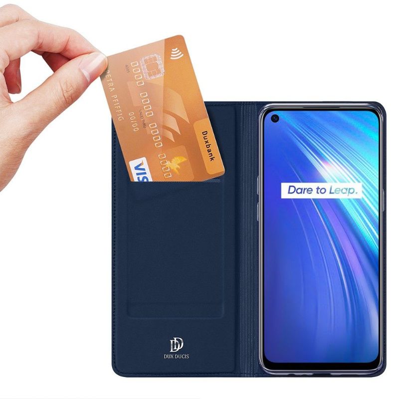 Pouzdra Na Realme 6 Obchodní Saténový Efekt