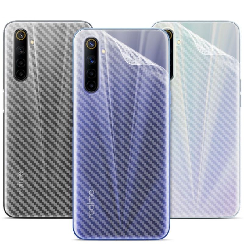 Uhlíkové Zadní Fólie Pro Realme 6 (2 Kusy)