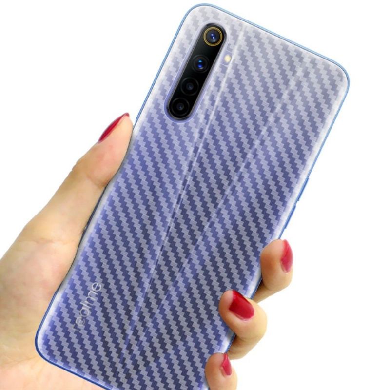 Uhlíkové Zadní Fólie Pro Realme 6 (2 Kusy)