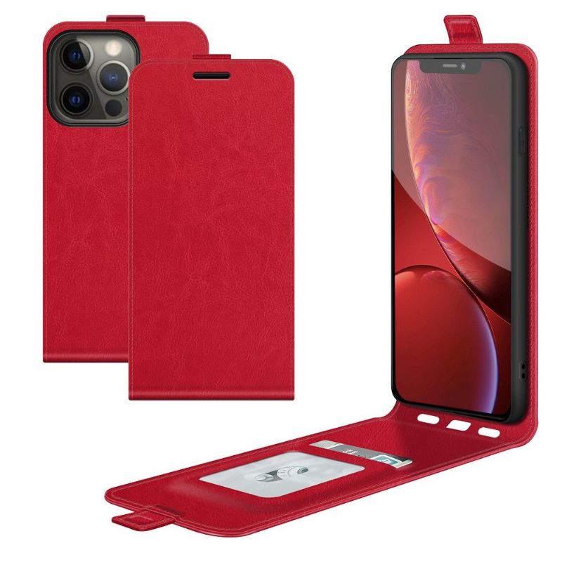 Flipové Pouzdro Na iPhone 13 Pro Kožené Pouzdro Vertikální Umělá Kůže