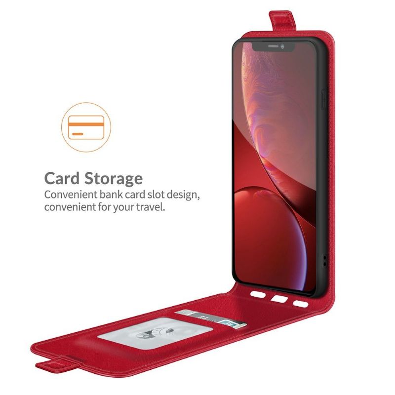 Flipové Pouzdro Na iPhone 13 Pro Kožené Pouzdro Vertikální Umělá Kůže