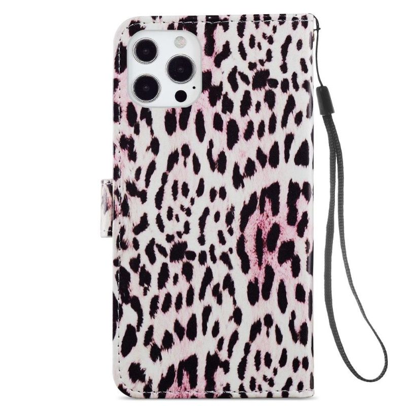 Flipové Pouzdro Na iPhone 13 Pro Leopardí Vzor