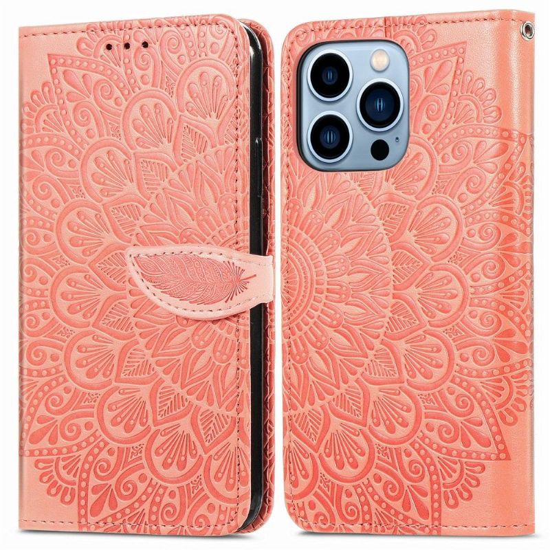 Flipové Pouzdro Na iPhone 13 Pro List Mandaly