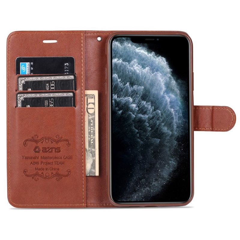 Flipové Pouzdro Na iPhone 13 Pro Umělá Kůže Azns