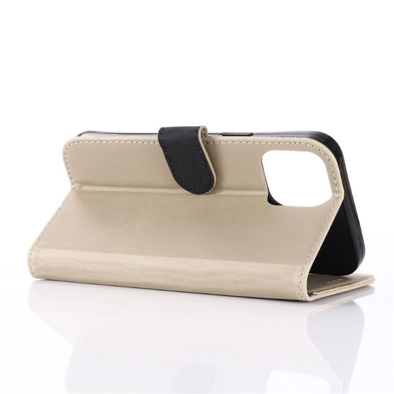 Kožené Pouzdro Folio Na iPhone 13 Pro Flipové Pouzdro Retro Umělá Kůže