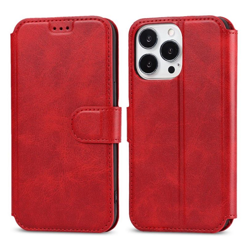 Kožené Pouzdro Na iPhone 13 Pro Kaiyue Umělá Kůže