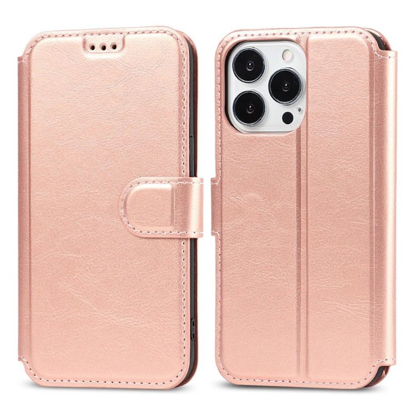 Kožené Pouzdro Na iPhone 13 Pro Kaiyue Umělá Kůže