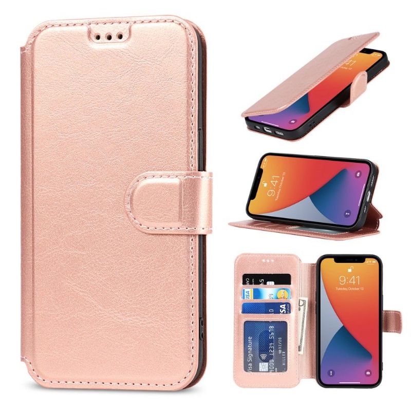 Kožené Pouzdro Na iPhone 13 Pro Kaiyue Umělá Kůže