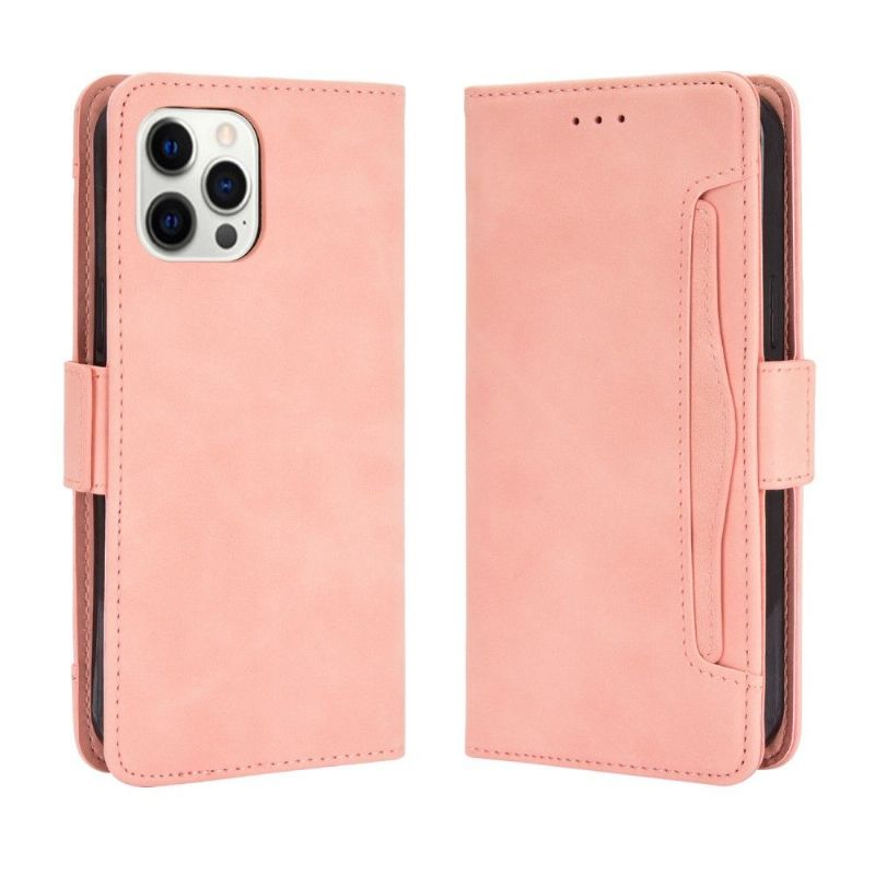 Kožené Pouzdro Na iPhone 13 Pro Premium S Držitelem Karty