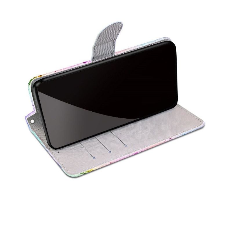 Kožené Pouzdro Na iPhone 13 Pro Tisk Tlapky