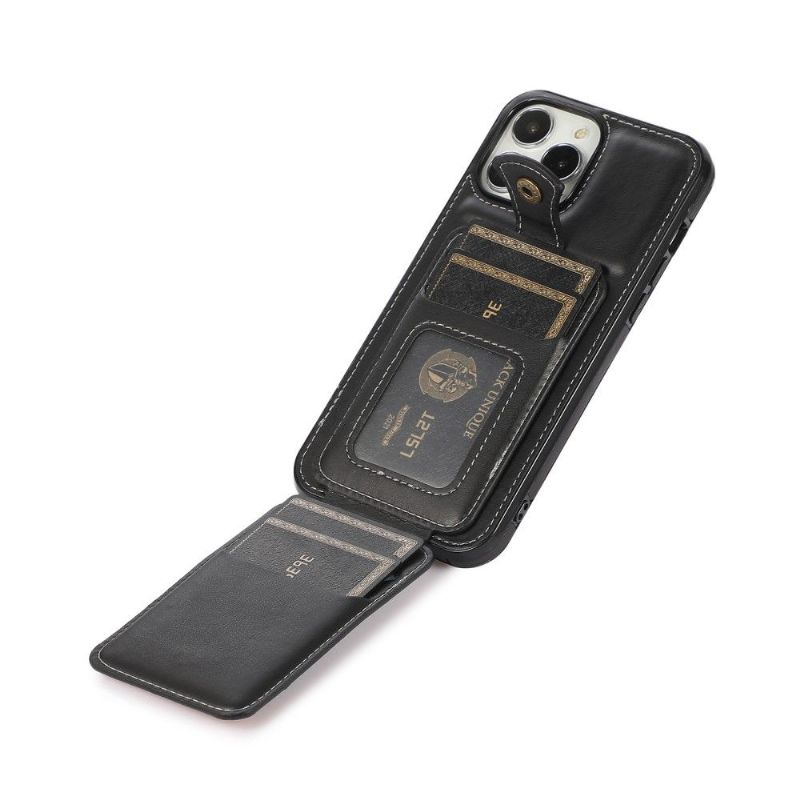 Kryt Na iPhone 13 Pro Držák Karty Se Švy