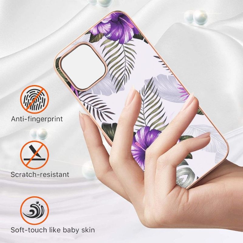 Kryt Na iPhone 13 Pro Exotické Květiny