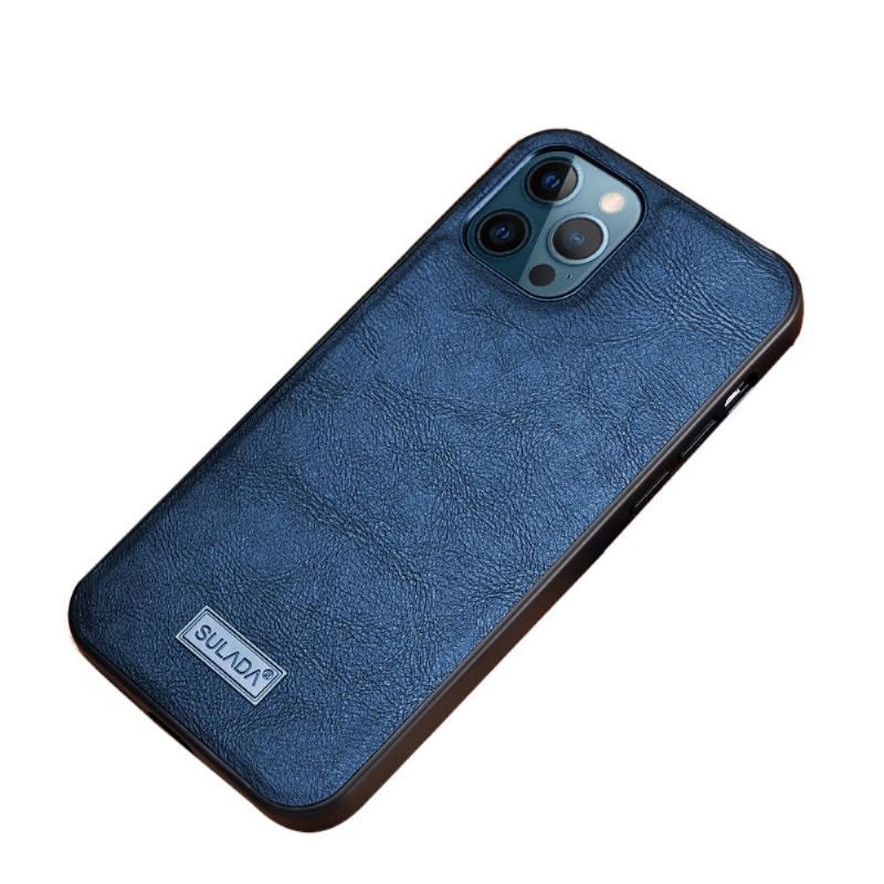 Kryt Na iPhone 13 Pro Kožený Efekt Sulada