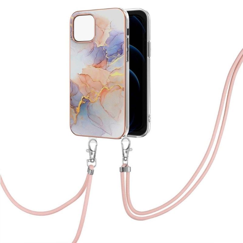 Kryt Na iPhone 13 Pro Na Lana Barevný Mramor