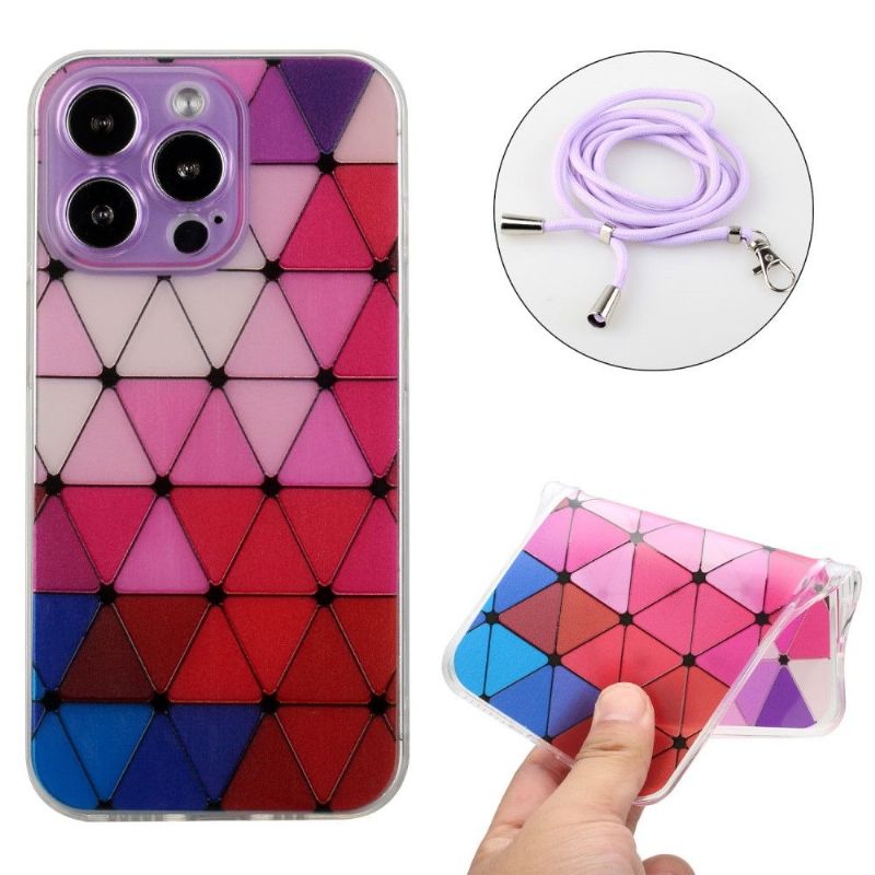 Kryt Na iPhone 13 Pro Na Lana Mona Rhombus