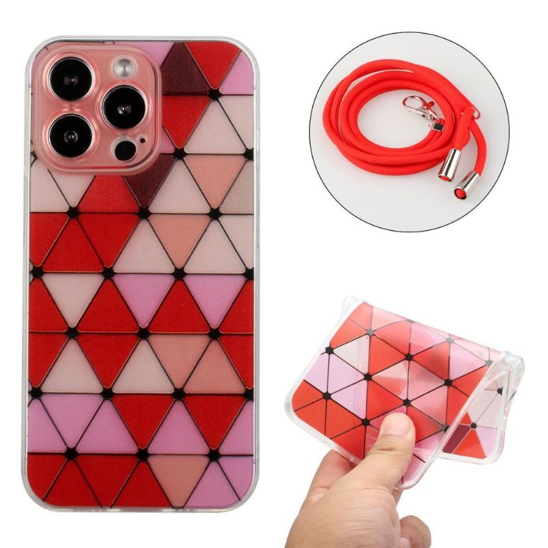 Kryt Na iPhone 13 Pro Na Lana Mona Rhombus