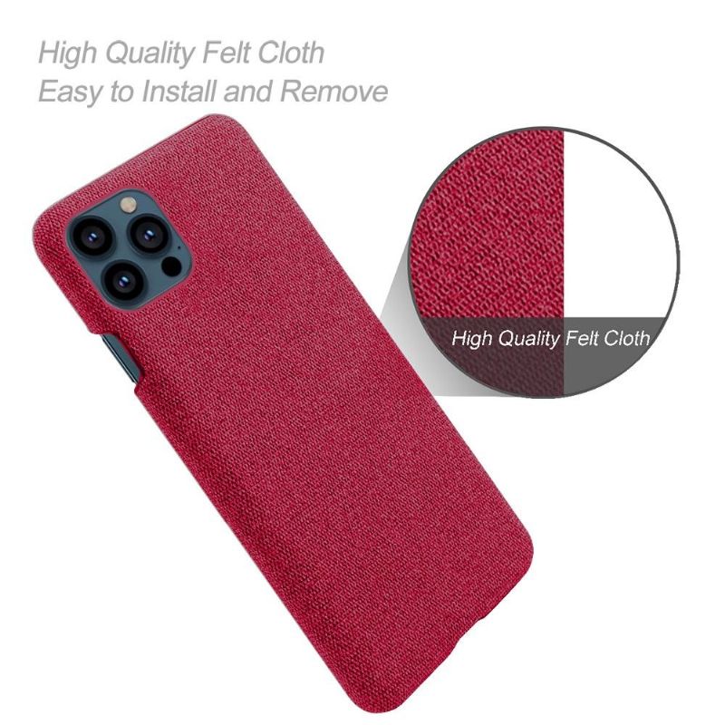 Kryt Na iPhone 13 Pro Látkový Potah
