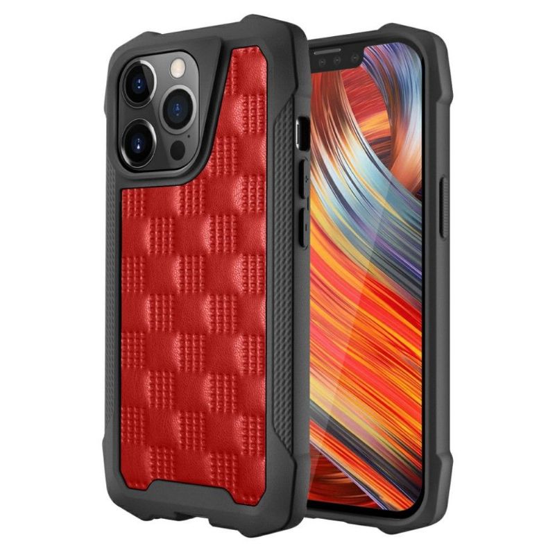Kryt Na iPhone 13 Pro Prošívaná Řada Phantom