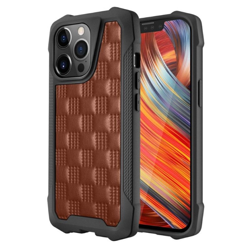 Kryt Na iPhone 13 Pro Prošívaná Řada Phantom