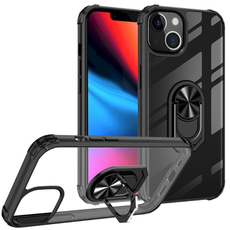 Kryt Na iPhone 13 Pro Průhledné S Opěrným Kroužkem