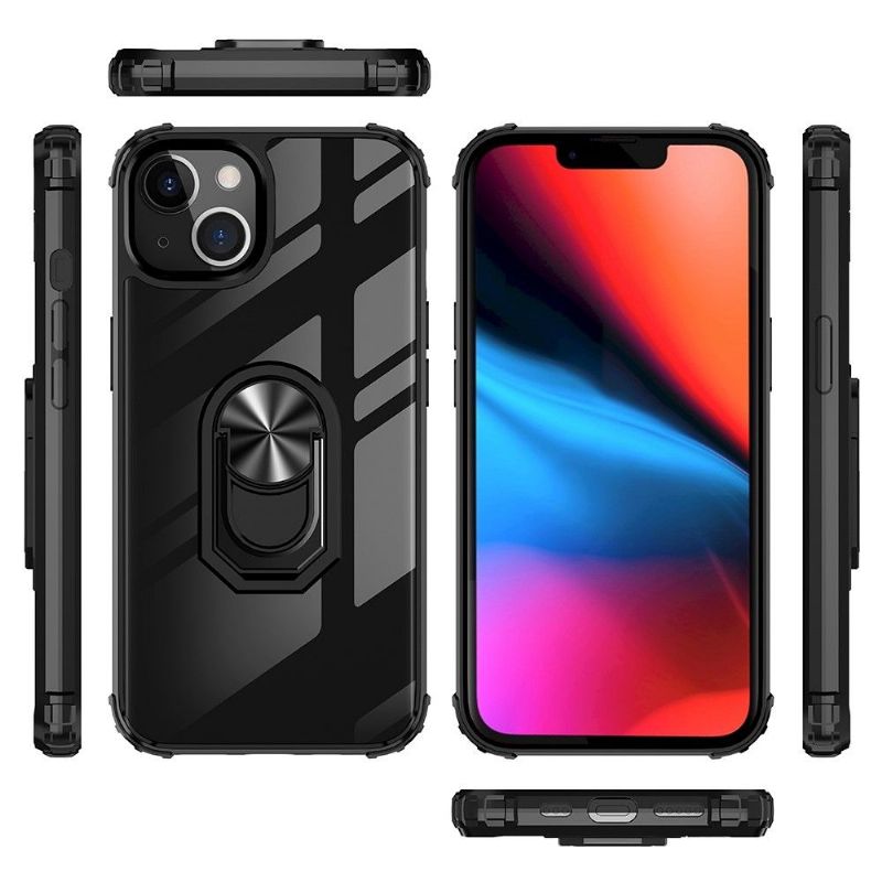 Kryt Na iPhone 13 Pro Průhledné S Opěrným Kroužkem