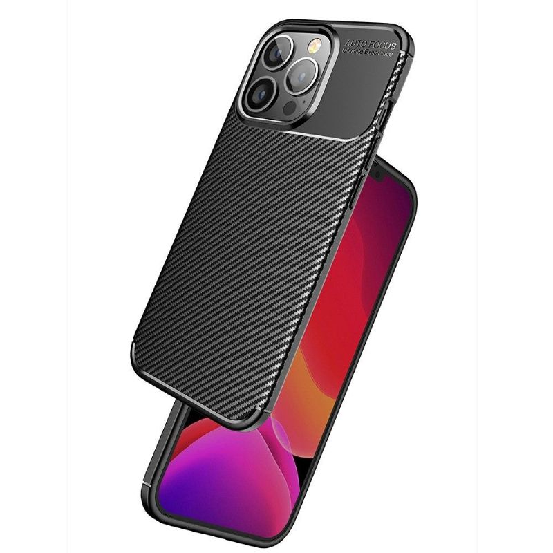 Kryt Na iPhone 13 Pro Styl Uhlíkových Vláken