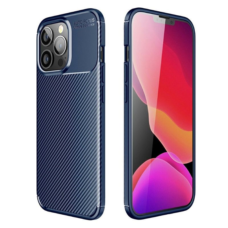 Kryt Na iPhone 13 Pro Styl Uhlíkových Vláken