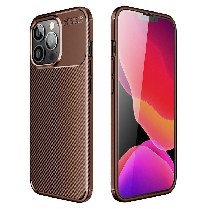 Kryt Na iPhone 13 Pro Styl Uhlíkových Vláken