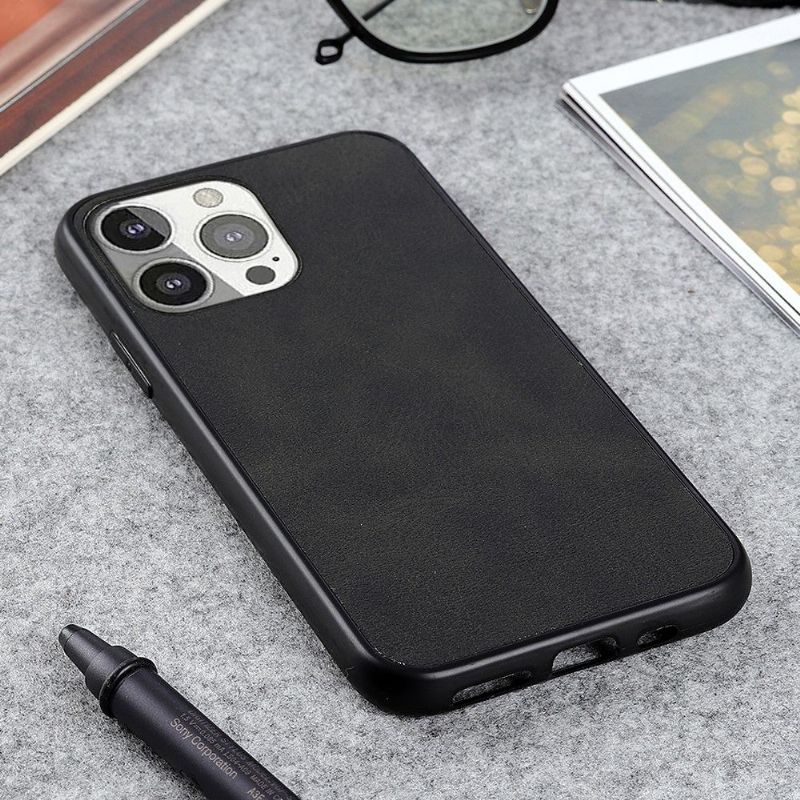Kryt Na iPhone 13 Pro Vintage Umělý Kožený Jazz