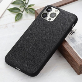 Kryt Na iPhone 13 Pro Zrnitá Kůže