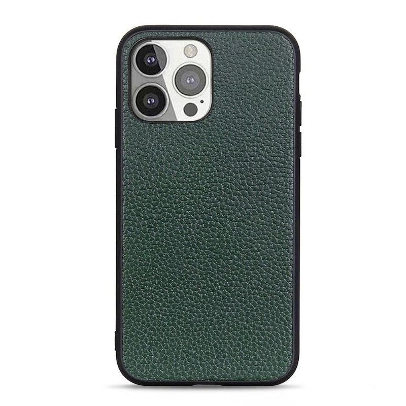 Kryt Na iPhone 13 Pro Zrnitá Kůže