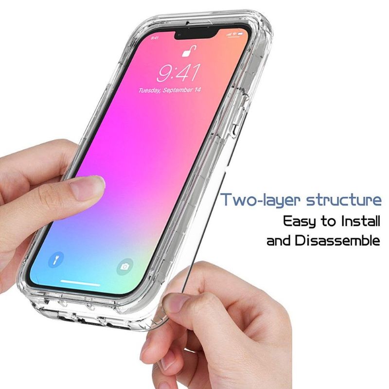 Kryt Na iPhone 13 Pro Čistý Gradient Odolný Proti Nárazu