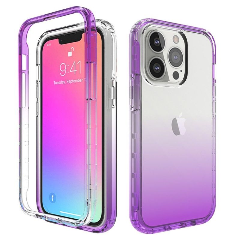 Kryt Na iPhone 13 Pro Čistý Gradient Odolný Proti Nárazu
