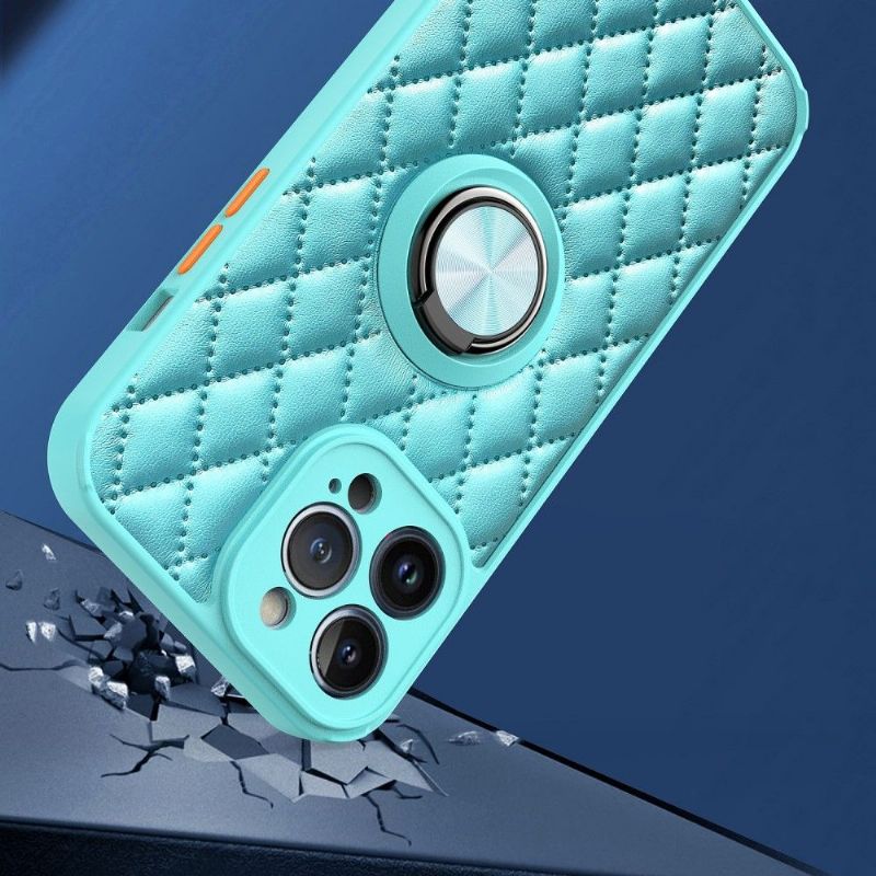 Kryty Na Mobil Na iPhone 13 Pro Funkce Podpory Efektu Prošívané Kůže