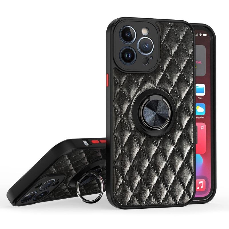 Kryty Na Mobil Na iPhone 13 Pro Funkce Podpory Efektu Prošívané Kůže