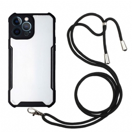 Kryty Na Mobil Na iPhone 13 Pro Na Lana Průhledná Sana