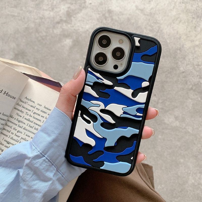 Kryty Na Mobil Na iPhone 13 Pro Odolná Vojenská Kamufláž