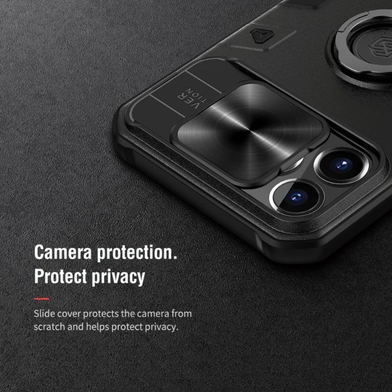 Kryty Na Mobil Na iPhone 13 Pro Pancéřové Pouzdro S Krytkou Objektivu