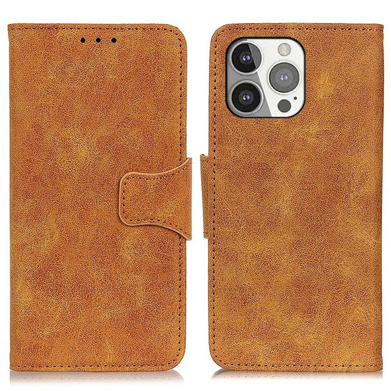 Pouzdra Na iPhone 13 Pro Edouard Faux Leather Vintage