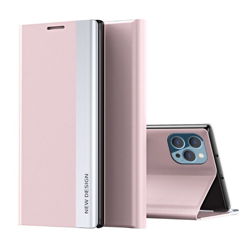 Pouzdra Na iPhone 13 Pro Obchodní Magnet S Koženým Efektem
