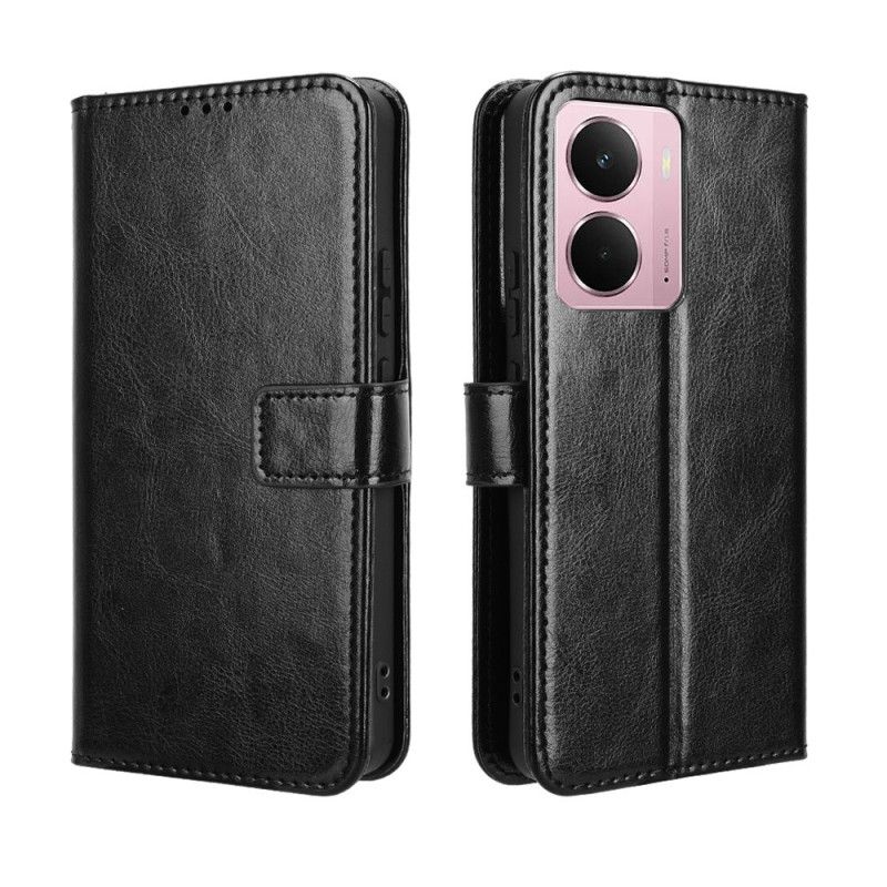 Kožený Kryt Na Realme 14 5g Umělá Kůže Flahy