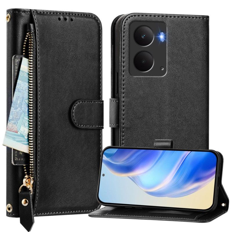 Kožený Kryt Realme 14 5g Kompletní Peněženka