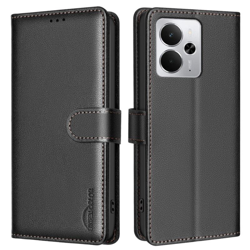 Peněženková Pouzdra Realme 14 5g Kryty Na Mobil Binfen Rfid Blokovací Barva