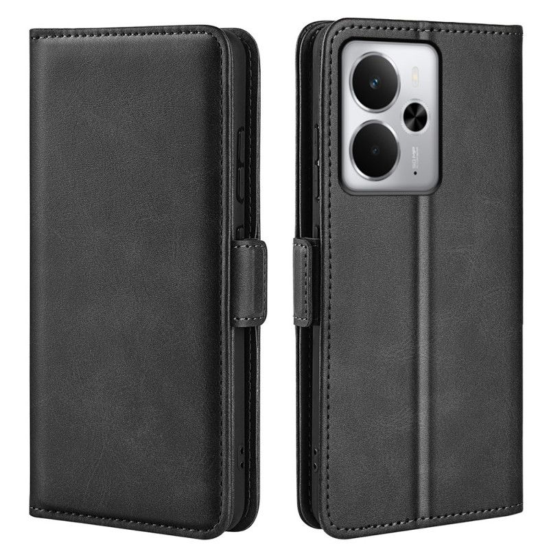 Peněženková Pouzdra Realme 14 5g Kryty Na Mobil Dvojitá Spona