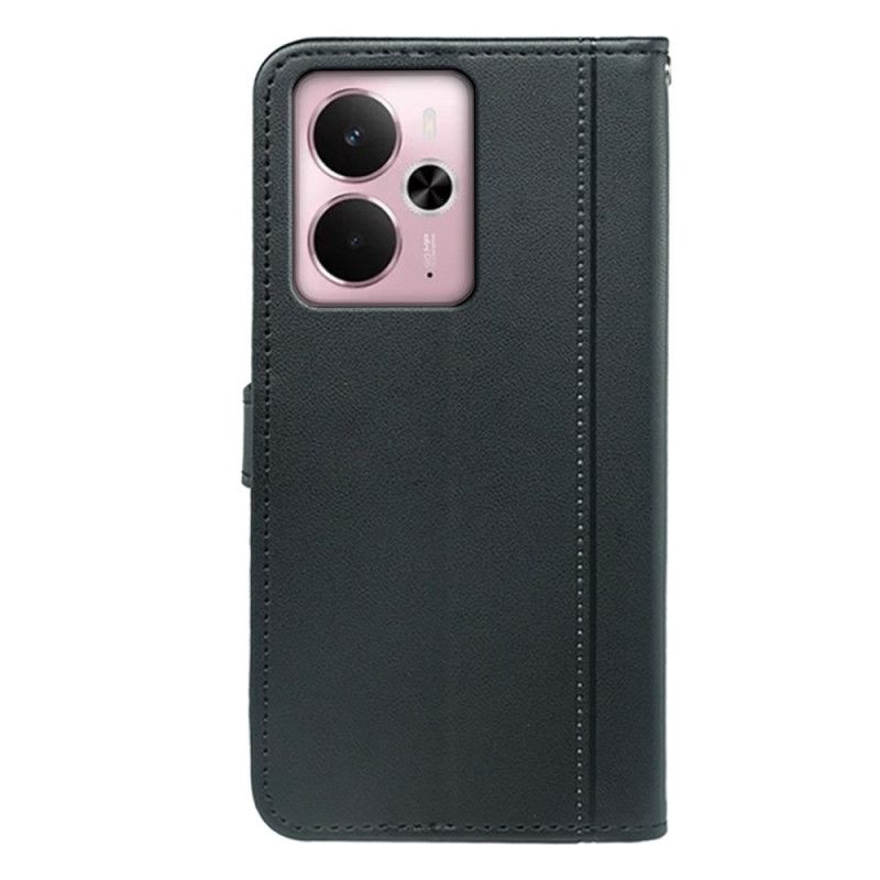 Peněženková Pouzdra Realme 14 5g Kryty Na Mobil Odnímatelný Pásek